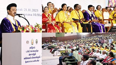 கவின்கலைப் பல்கலைக்கழகப் பட்டமளிப்பு விழாவில் முதலமைச்சர் ஸ்டாலின் பேச்சு