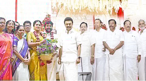 சென்னையில் திருமண விழாவில் மு.க.ஸ்டாலின் பேச்சு