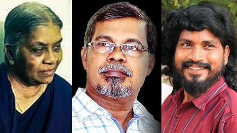 ஸ்பாரோ விருது பெறும் நசீமுன்னிஸா, வறீதையா கான்ஸ்தந்தின், திருக்குமரன் கணேசன்