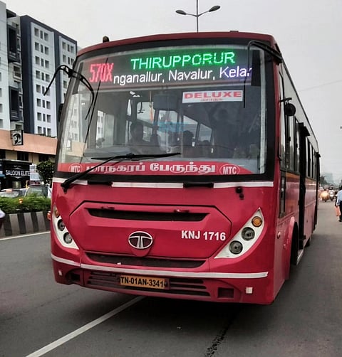 மாநகரப் போக்குவரத்துக் கழகம் - எம்டிசி பேருந்து