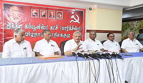 சிபிஐ எம் கட்சியின் மாநிலக் குழுவில் சீதாராம் யெச்சூரி