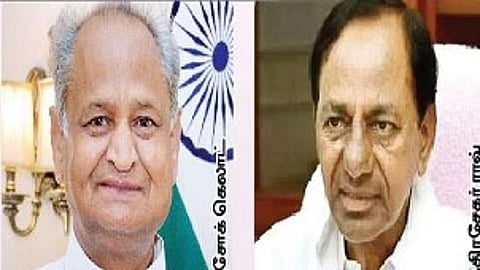 முதல்வர் பதவி- சந்திரசேகர் ராவ், அசோக் கெலாட் விலகல்!