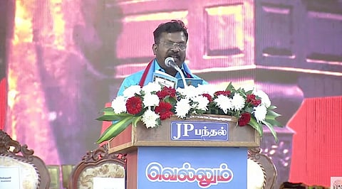 திருச்சி விசிக வெல்லும் சனநாயகம் மாநாட்டில் தொல்.திருமாவளவன் உரை