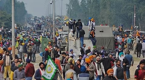 புதுடெல்லியை நோக்கி விவசாயிகள் போராட்டம்