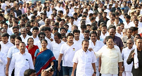 தி.மு.க. பேரணி