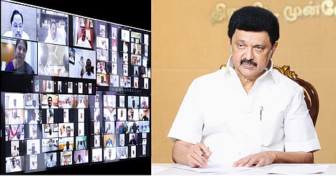 காணொலிக் கூட்டத்தில் மு.க.ஸ்டாலின்