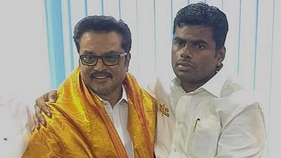 அண்ணாமலையுடன் சரத்குமார்