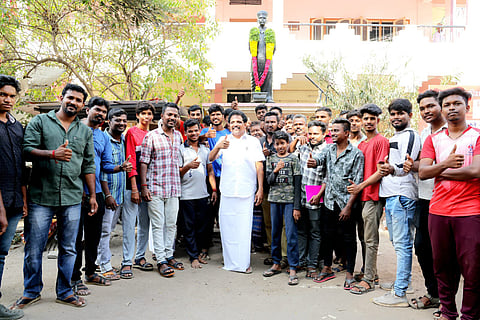 தேர்தல் பிரச்சாரத்தை தொடங்கிய சு.வெங்கடேசன்