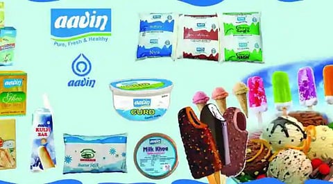 ஆவினில் விற்பனை செய்யப்படும் பொருட்கள்