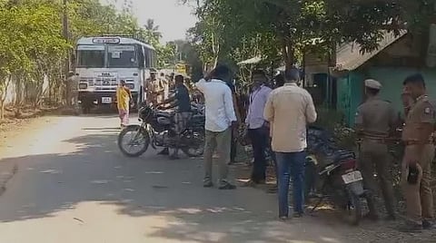 நரசிங்க பாளையம் வாக்குச் சாவடி அமைந்துள்ள பகுதி