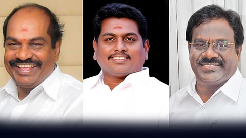 (வலமிருந்து) ஜெகத்ரட்சகன், விஜயன், பாலு