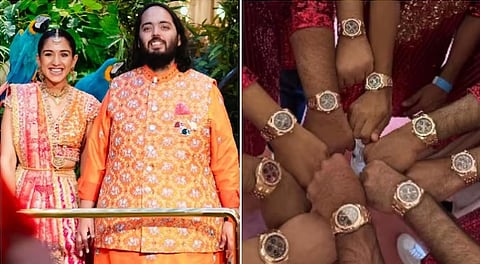 ஆனந்த் அம்பானி பரிசளித்த விலை உயர்ந்த வாட்ச்