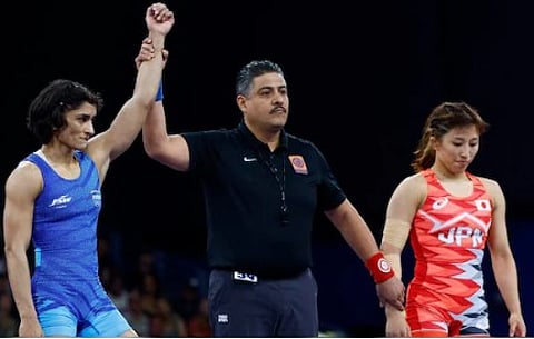 வினேஷ் போகத் வெற்றி