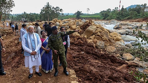 வயநாட்டில் பிரதமர் மோடி