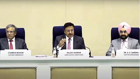 தலைமைத் தேர்தல் ஆணையர் ராஜீவ் குமார்