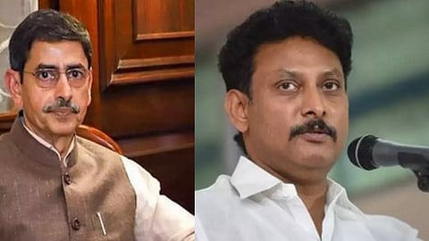 Governor R. N. Ravi - Minister Anbil Mahesh Poyyamozhi