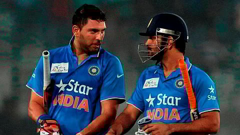 Yuvraj Singh - MS Dhoni