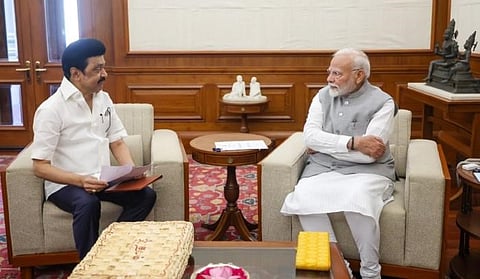 PM Modi - CM MKStalin