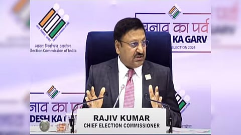 CEC Rajiv Kumar