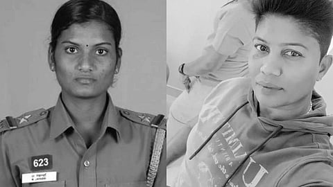 காவலர் நித்யா, உதவி ஆய்வாளர் ஜெயஸ்ரீ