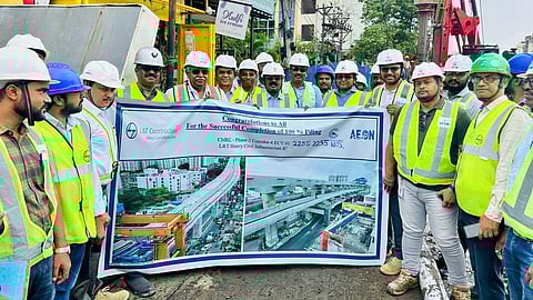 சென்னை மெட்ரோ- மேற்குப் பாதையில் முக்கிய கட்டம் நிறைவு!