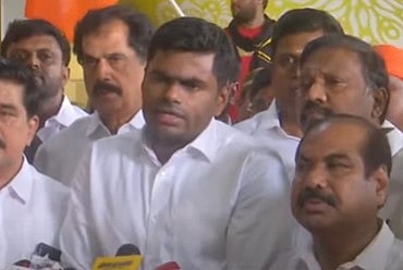 தமிழக பா.ஜ.க. தலைவர் அண்ணாமலை