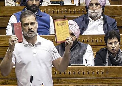 மக்களவையில் ராகுல் காந்தி