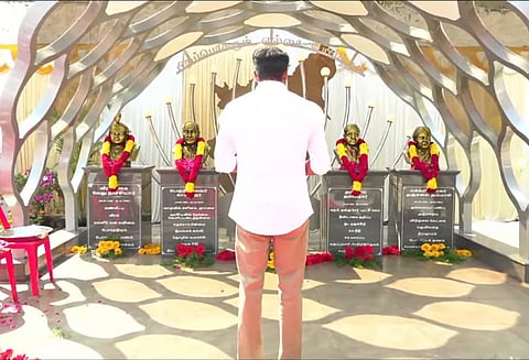 தவெக தலைவர் விஜய்