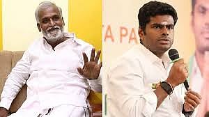 அமைச்சர் சேகர்பாபு - அண்ணாமலை