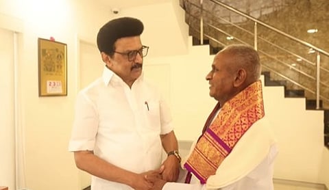 முதல்வர் ஸ்டாலின் - இசைஞானி இளையராஜா