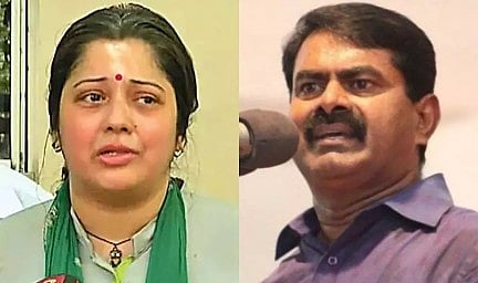 நடிகை விஜயலட்சுமி - நாதக சீமான்