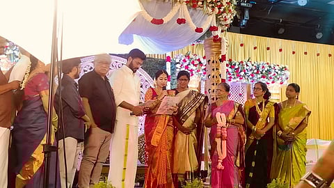 Pazhanibharathy daughter marriage