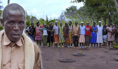 தன் குடும்பத்தினருடன் எஸ்னஸ்டோ கபிங்க