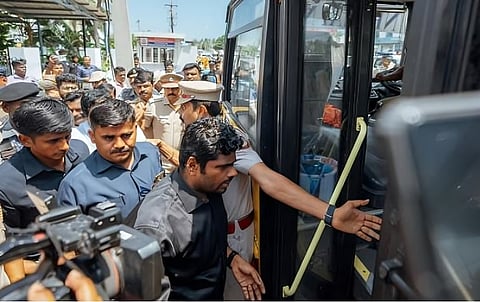 அண்ணாமலை கைது