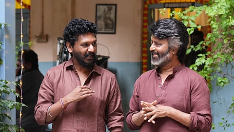 ரஜினியுடன் இயக்குநர் லோகேஷ் கனகராஜ்