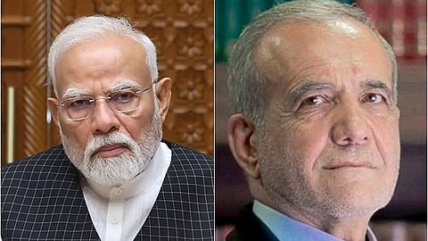 நரேந்திர மோடி / மசூத் பெஷேஷ்கியன்