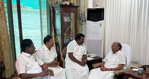 புதுக் கூட்டணியா... இராமதாசுடன் செல்வப்பெருந்தகை சந்திப்பு!