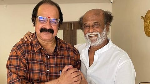 ரஜினியுடன் இயக்குநர் சுரேஷ் கிருஷ்ணா