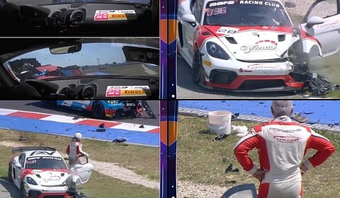 விபத்தில் சிக்கிய அஜித்