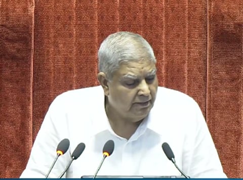 குடியரசுத் துணைத்தலைவர் ஜெகதீப் தன்கர் பதவிவிலகல்!