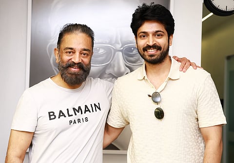 கமல் ஹாசனுடன் ஹரிஷ் கல்யாண்