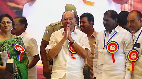 பாமக பொதுக்குழு கூட்டத்தில் ராமதாஸ்