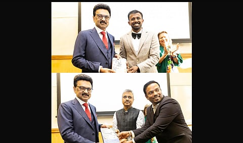 ஆக்ஸ்போர்டில் 2 ஆங்கில நூல்களை வெளியிட்ட முதல்வர்!