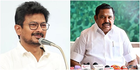 உதயநிதி ஸ்டாலின் - எடப்பாடி பழனிசாமி