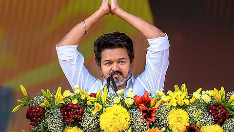 தவெக தலைவர் விஜய்