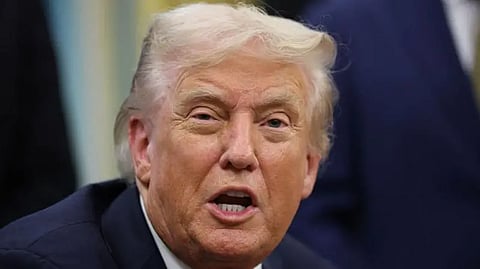 அதிபர் டொனால்ட் டிரம்ப்