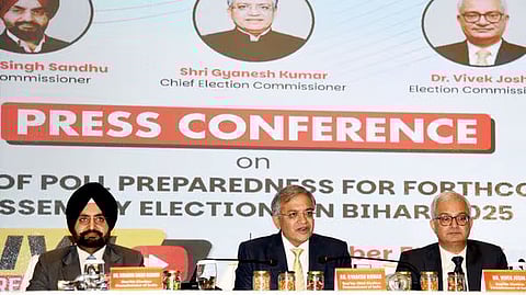 பிகார் சட்டப்பேரவைத் தேர்தல் எப்போது..? - தலைமை தேர்தல் ஆணையர் தகவல்!