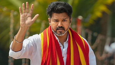 தவெக தலைவர் விஜய்