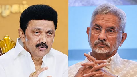 முதலமைச்சர் மு.க.ஸ்டாலின் - மத்திய அமைச்சர் ஜெய்சங்கர்