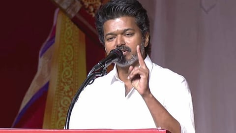 தவெக தலைவர் விஜய்